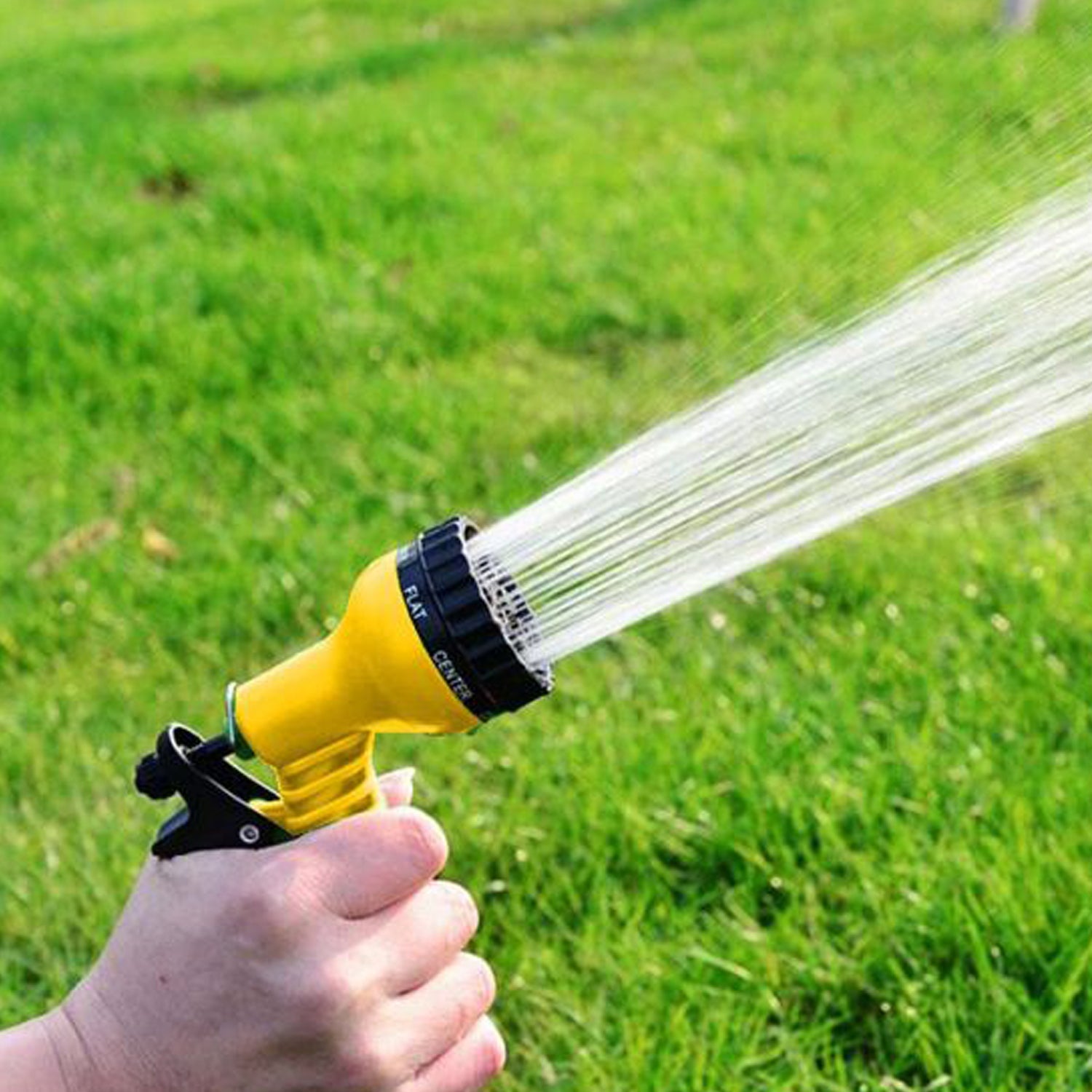 7441 Hose Nozzle Garden Hose Nozzle Hose Spray Nozzle with 8 Adjustable Patterns Front Trigger Hose Sprayer Heavy Duty Metal Water Hose Nozzle for Cleaning, Watering, Washing, Bathing DeoDap 7441 Hose Nozzle Garden Hose Nozzle Hose Spray Nozzle with 8 Adjustable Patterns Front Trigger Hose Sprayer Heavy Duty Metal Water Hose Nozzle for Cleaning, Watering, Washing, Bathing DeoDap